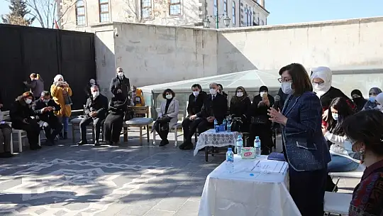 Kadınların aile ortamında sağladığı düzen mahallelere yayılacak
