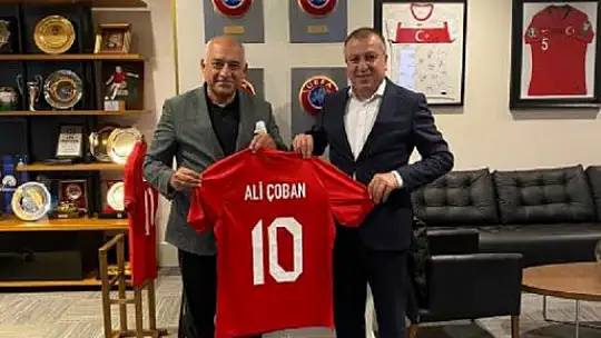 Kadooğlu, TFF Başkan Mehmet Büyükekşi ile bir araya geldi