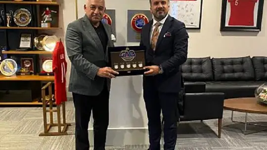 Kadooğlu, TFF Başkan Mehmet Büyükekşi ile bir araya geldi