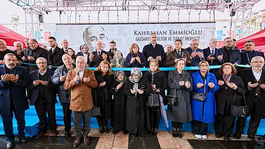 Kahraman Emmioğlu'nun ismi, Gaziantep Sanat Merkezi'nde yaşayacak