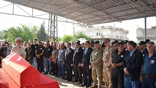 Kalp krizi sonucu hayatını kaybeden gazi son yolcuğuna uğurlandı
