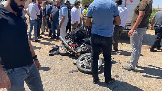Gaziantep-Şanlıurfa karayolunda feci kaza! 1 ağır yaralı