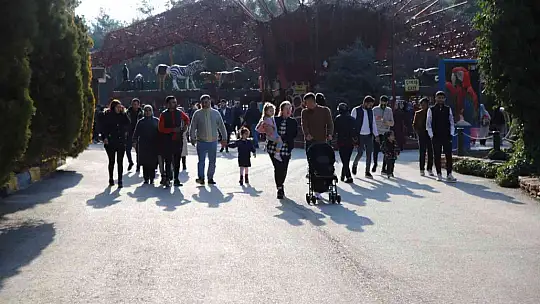Karneyi alan hayvanat bahçesine koştu