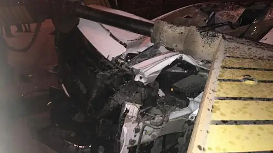 Kazada 1 polis şehit oldu, 1 vatandaş hayatını kaybetti