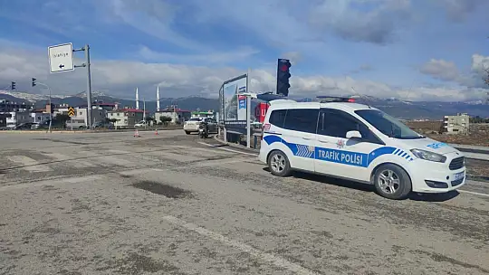 Kazaya karışan sürücünün rahatlığı pes dedirtti