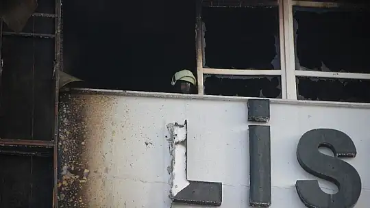Kırıkkale'de özel okulda korkutan yangın