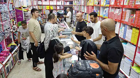 Kırtasiyelerde hareketlilik başladı