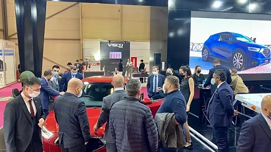 KKTC'nin yerli ve milli otomobili Günsel, anavatanla buluştu