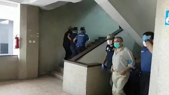 Kobani eylemleri soruşturmasında gözaltına alınan HDP'liler adliyeye getirildi