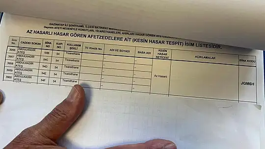 Komşular arasında 'ağır hasarlı', 'az hasarlı' tartışması sonunda bina için yıkım kararı verildi