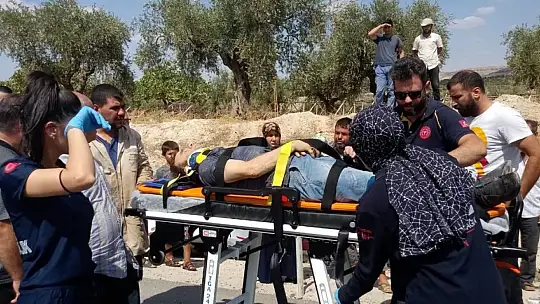 Kontrolden çıkan otomobil taklalar attı: 2 yaralı