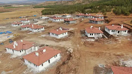 Köy evlerinin teslimi için geri sayım başladı
