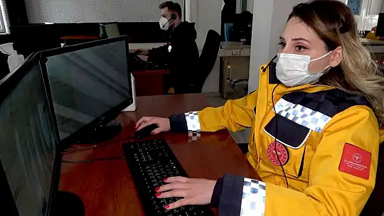 Köyden merkeze gitmek için hasta numarası yapıp ambulans çağırmışlar