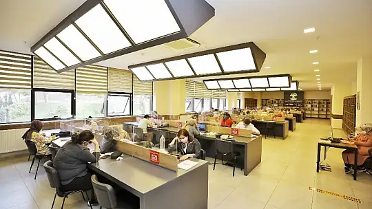 KPSS hazırlıkta gençlik kütüphanelerine yoğun ilgi
