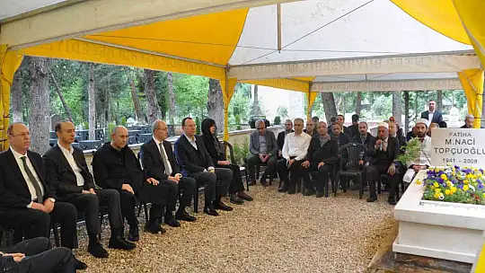 M. Naci Topçuoğlu dualarla anıldı