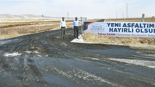 Mahallelinin 9 yıllık yol özlemi bitti