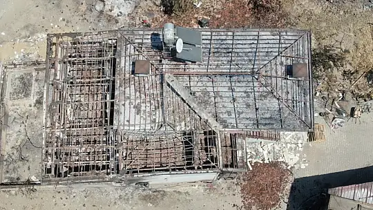 Manavgat 9 günlük yangın sonrası havadan görüntülendi