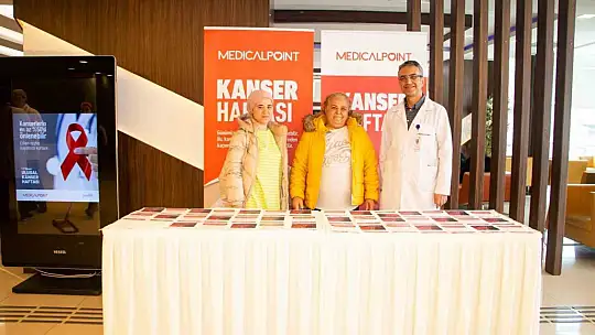 Medical Point Gaziantep Hastanesi'nden Kanser Haftası etkinliği