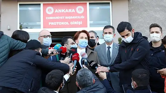Meral Akşener Ankara Adliyesi'nde ifade verdi