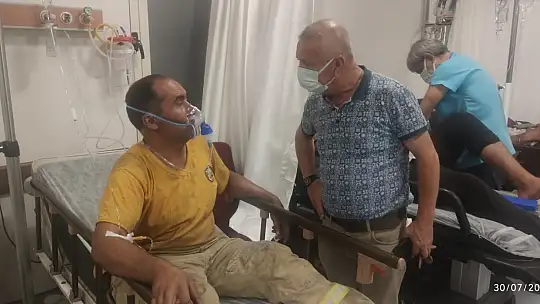 Mesai arkadaşının hayatını kaybettiğini bilmeyen yangın işçisi: 'İnşallah kaçma ihtimali vardır'