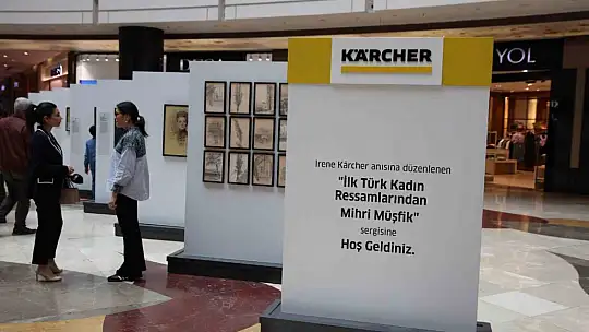 Mihri Rasim Müşfik Açba'nın eserlerinden oluşan sergi SANKO Park'ta