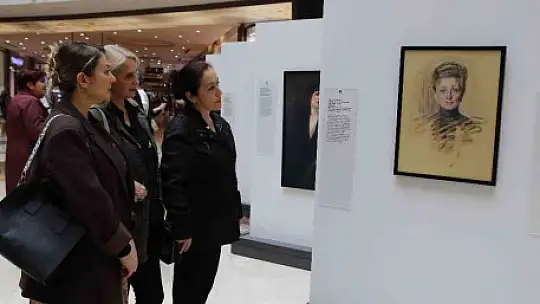 Mihri Rasim Müşfik Açba'nın eserlerinden oluşan sergi SANKO Park'ta