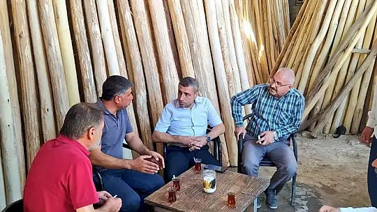 Milletvekili Taşdoğan vatandaşlarla iç içe