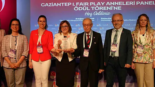 Milli Olimpiyat Komitesi, Fatma Şahin'i Türkiye'nin ilk 'Fair Play Annesi' seçti