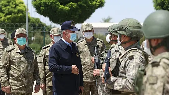 Milli Savunma Bakanı Hulusi Akar Gaziantep'te