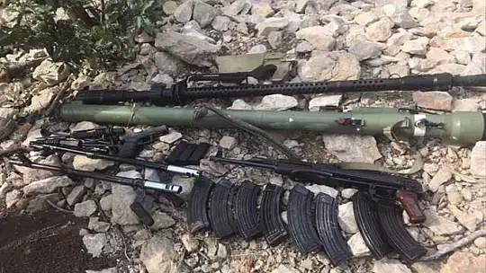 Milli Savunma Bakanlığı: 'PKK'lı teröristlere ait çok sayıda silah ve mühimmat ele geçirildi'