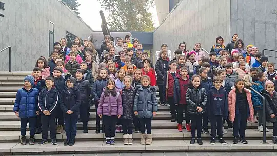 Minik öğrenciler Gaziantep'i mercek altına aldı