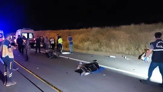 Motosiklet kazasında ölen gencin dakikalar önceki görüntüsü ortaya çıktı