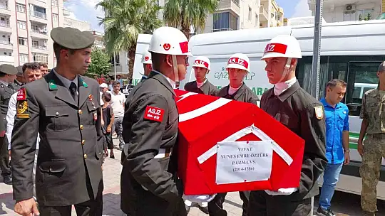 Motosiklet kazasında ölen uzman çavuş son yolculuğuna uğurlandı