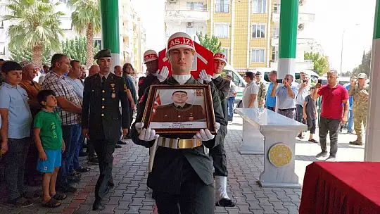 Motosiklet kazasında ölen uzman çavuş son yolculuğuna uğurlandı