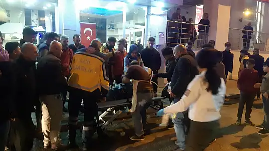 Motosiklet otomobile çarptı: 1 yaralı
