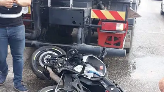 Motosikletin çarptığı sulama işçisi hayatını kaybetti