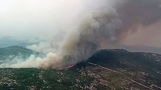 Muğla yangınlarında 9'uncu günde son durum
