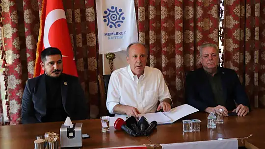 Muharrem İnce'den Altılı Masa'ya gönderme