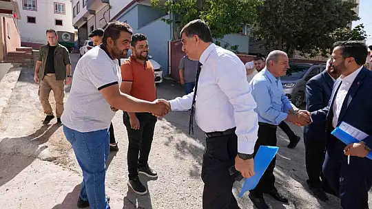 Muhtarlardan Fadıloğlu'na hizmet teşekkürü