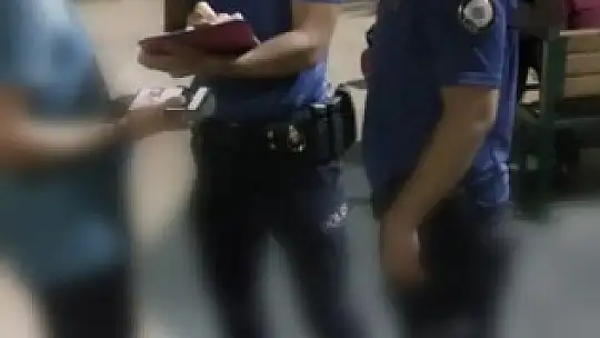 Nizip polisinden düğün salonlarında korona virüs denetimi