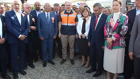 Nurdağı-Gaziantep yolunun temeli atıldı