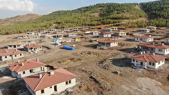 Nurdağı'nda köy evlerinin yüzde 70'i tamamlandı