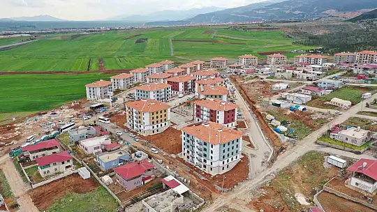 Nurdağı'nda tamamlanan konutlar sahiplerine teslim ediliyor