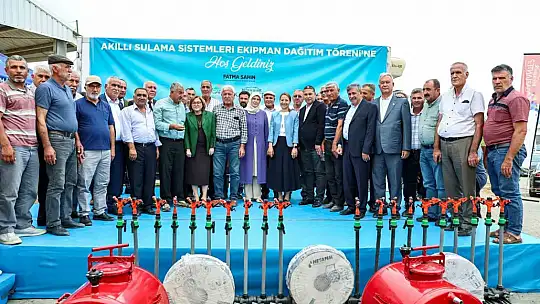 Nurdağı'ndaki tarım arazilerine akıllı tarım uygulaması