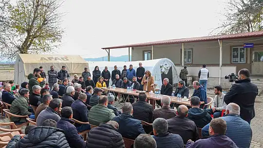 Nurdağlı çiftçilerden Başkan Şahin'e tarımsal destekler için teşekkür