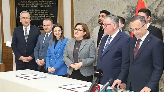 Oğuzeli'nde Cami, Kur'an kursu ve sağlık merkezi yapımı için protokol imzalandı