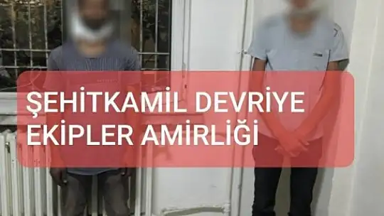 Okul kablolarını çalmak isteyen hırsızlara suçüstü