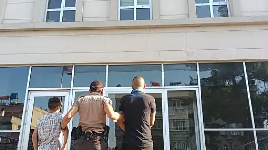 Okuldan kablo çalan hırsızlar yakalandı