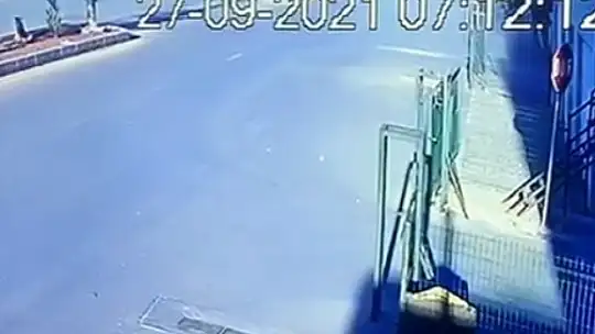 Önce çarptı sonra sürükledi