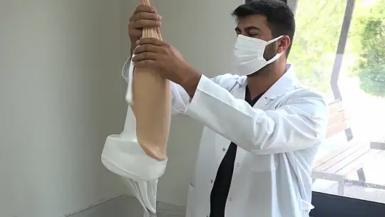 Ortez-Protez Uygulama Merkezi depremzedelere ve engellilere umut oluyor